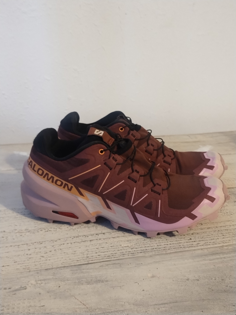 Salomon Speedcross 6 Wide Trail Running Shoes Purple Women's US 8 - Picture 7 of 17